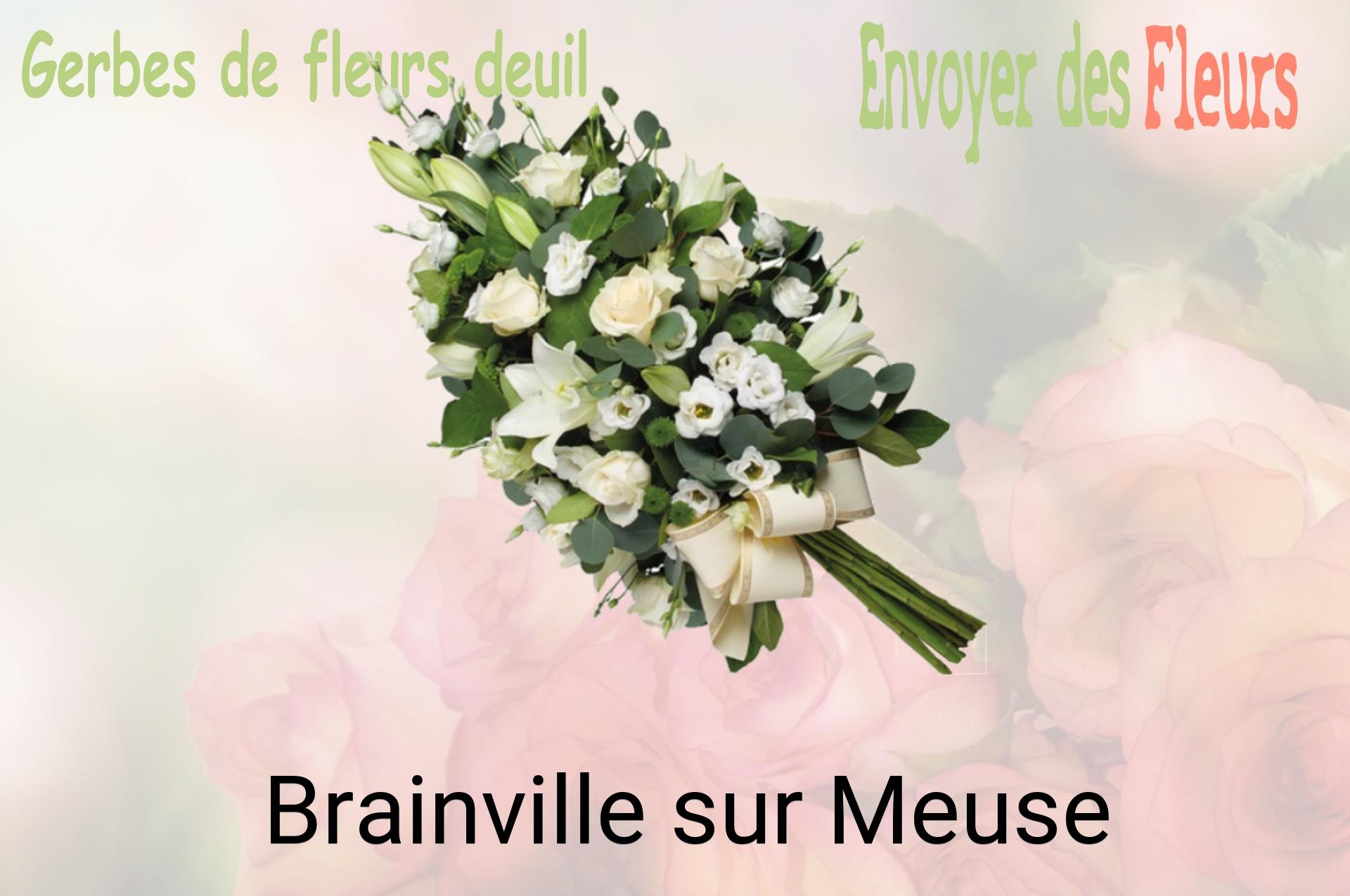 Gerbe de fleurs de deuil livrée à Brainville-sur-Meuse